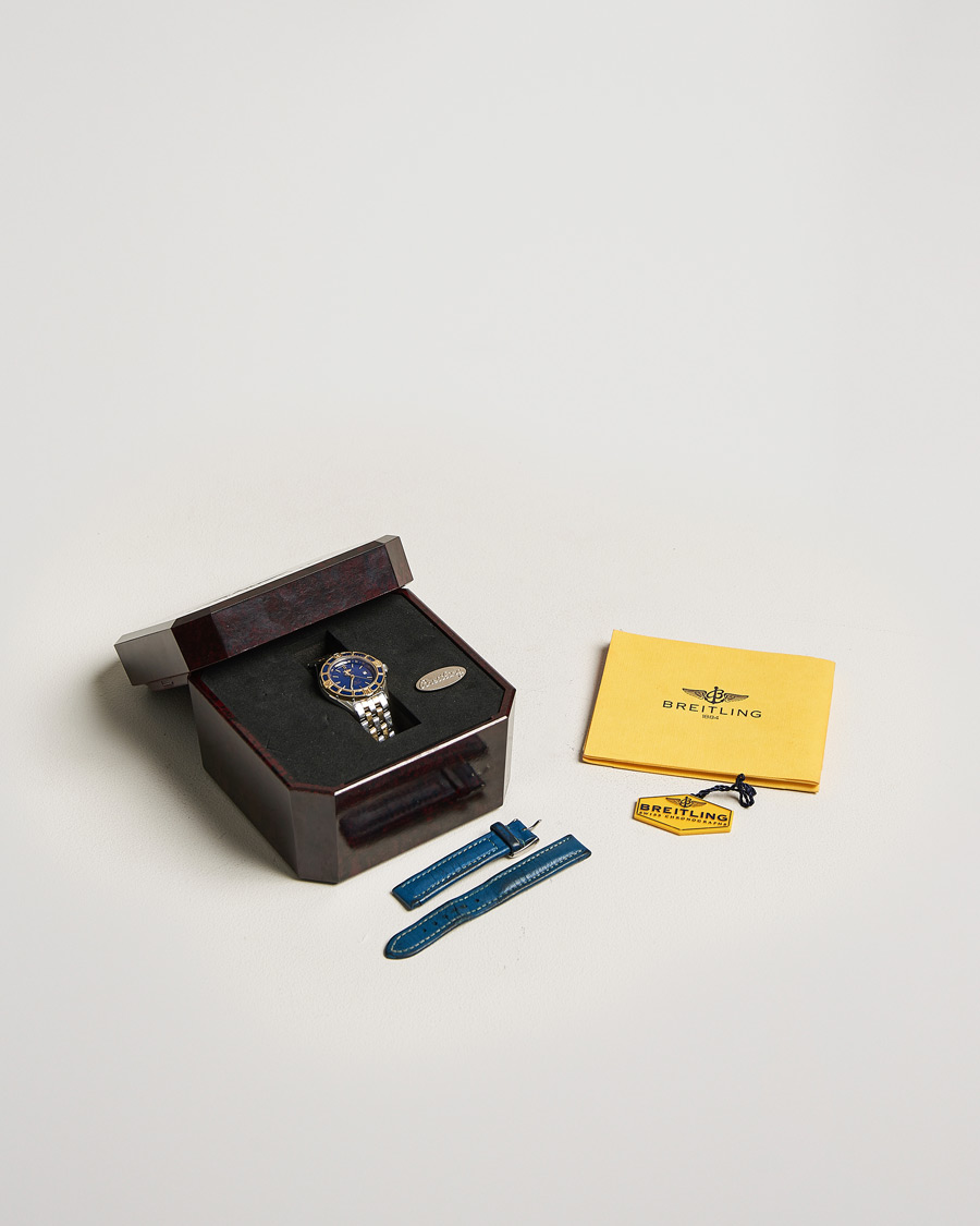 Homme | Breitling Pre-Owned Lady J D52065 Silver | Breitling Pre-Owned | Lady J D52065 Silver