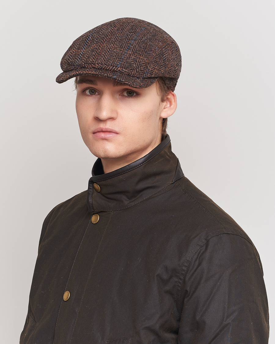 Homme | Casquettes Plates | Wigéns | Ivy Contemporary Wool Dark Brown