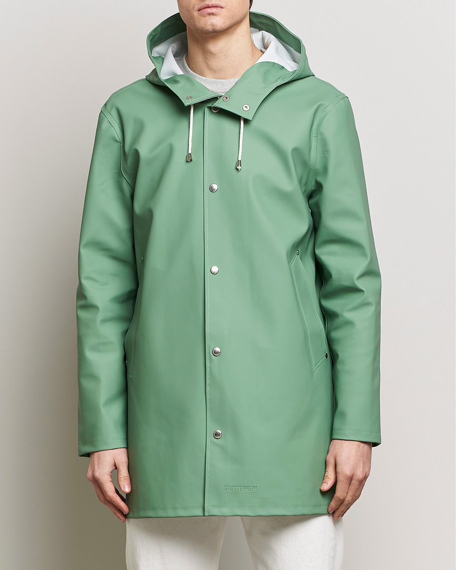 Homme | Vêtements | Stutterheim | Stockholm Raincoat Green