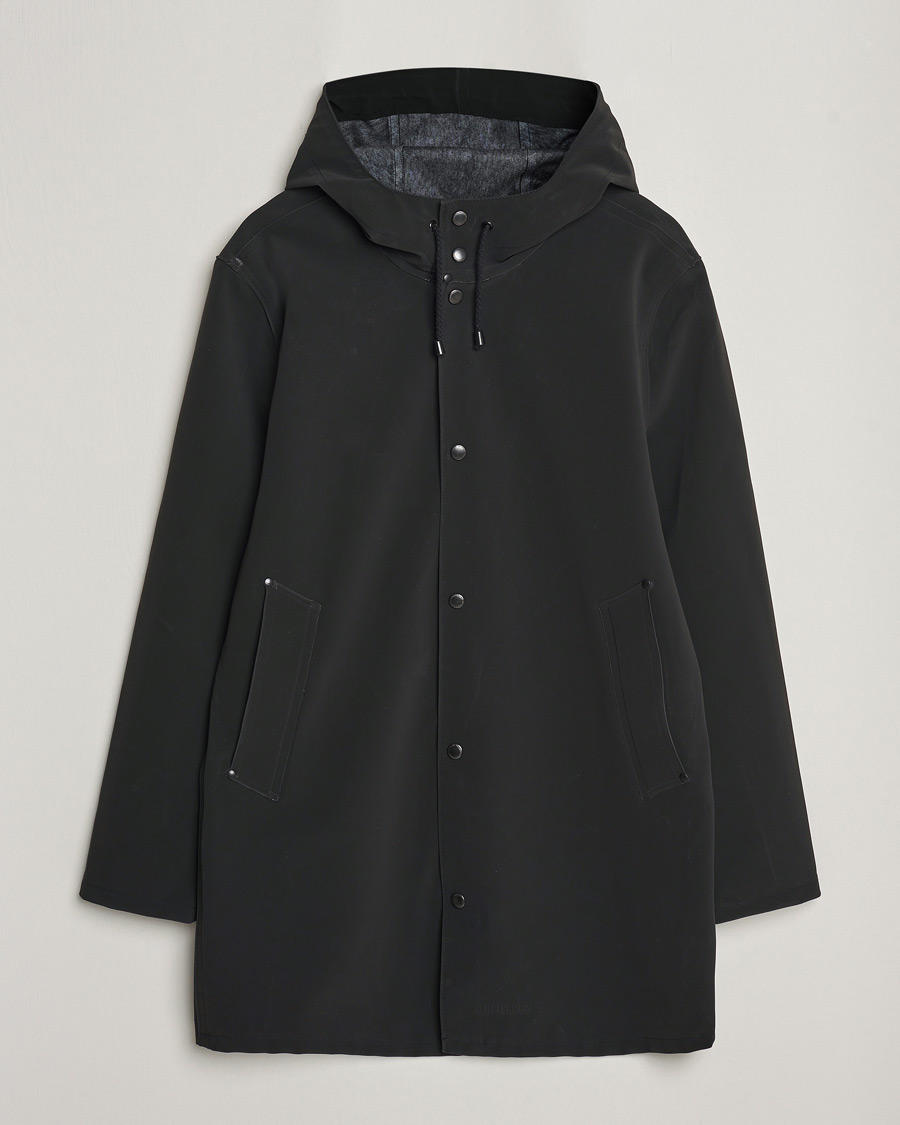 Homme | Manteaux Et Vestes | Stutterheim | Stockholm Raincoat Suede Black