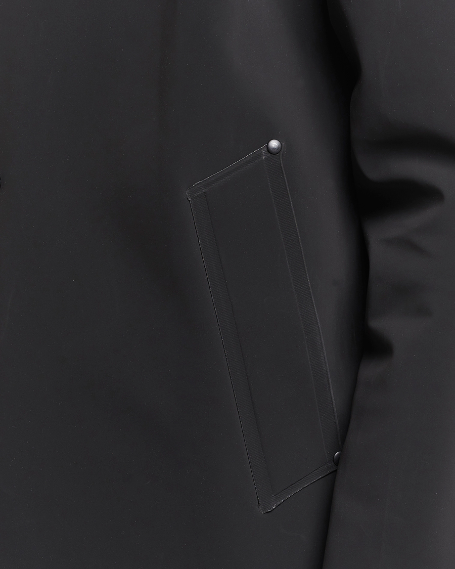 Homme | Manteaux Et Vestes | Stutterheim | Stockholm Raincoat Suede Black