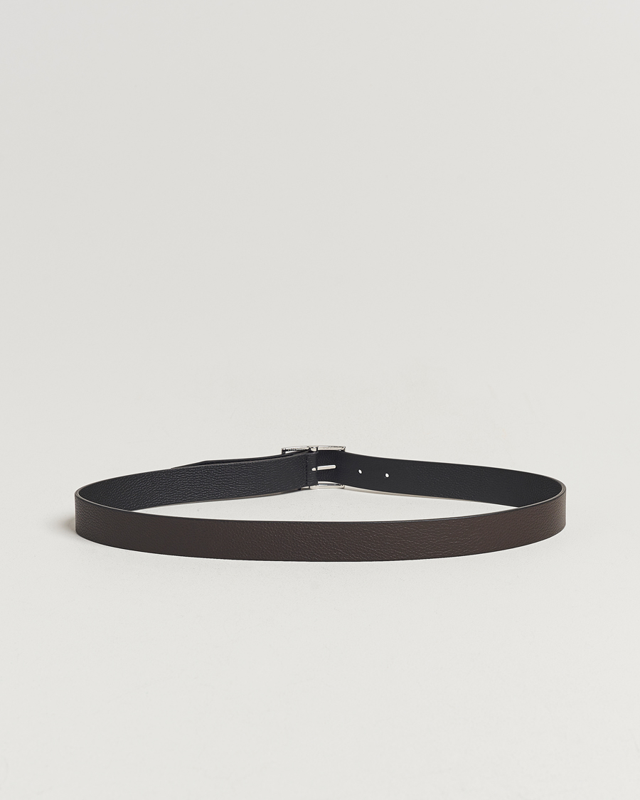 Homme | Anderson's Reversible Grained Leather Belt 3 cm Black/Brown | Anderson's | Reversible Grained Leather Belt 3 cm Black/Brown
