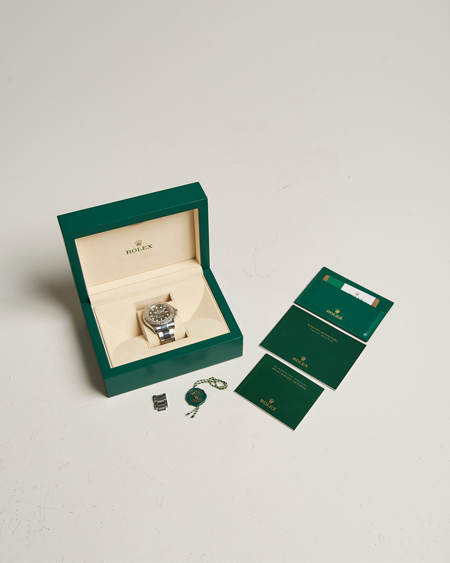 Homme | Rolex Pre-Owned Yacht Master 116622 Oyster Perpetual Silver | Rolex Pre-Owned | Yacht Master 116622 Oyster Perpetual Silver