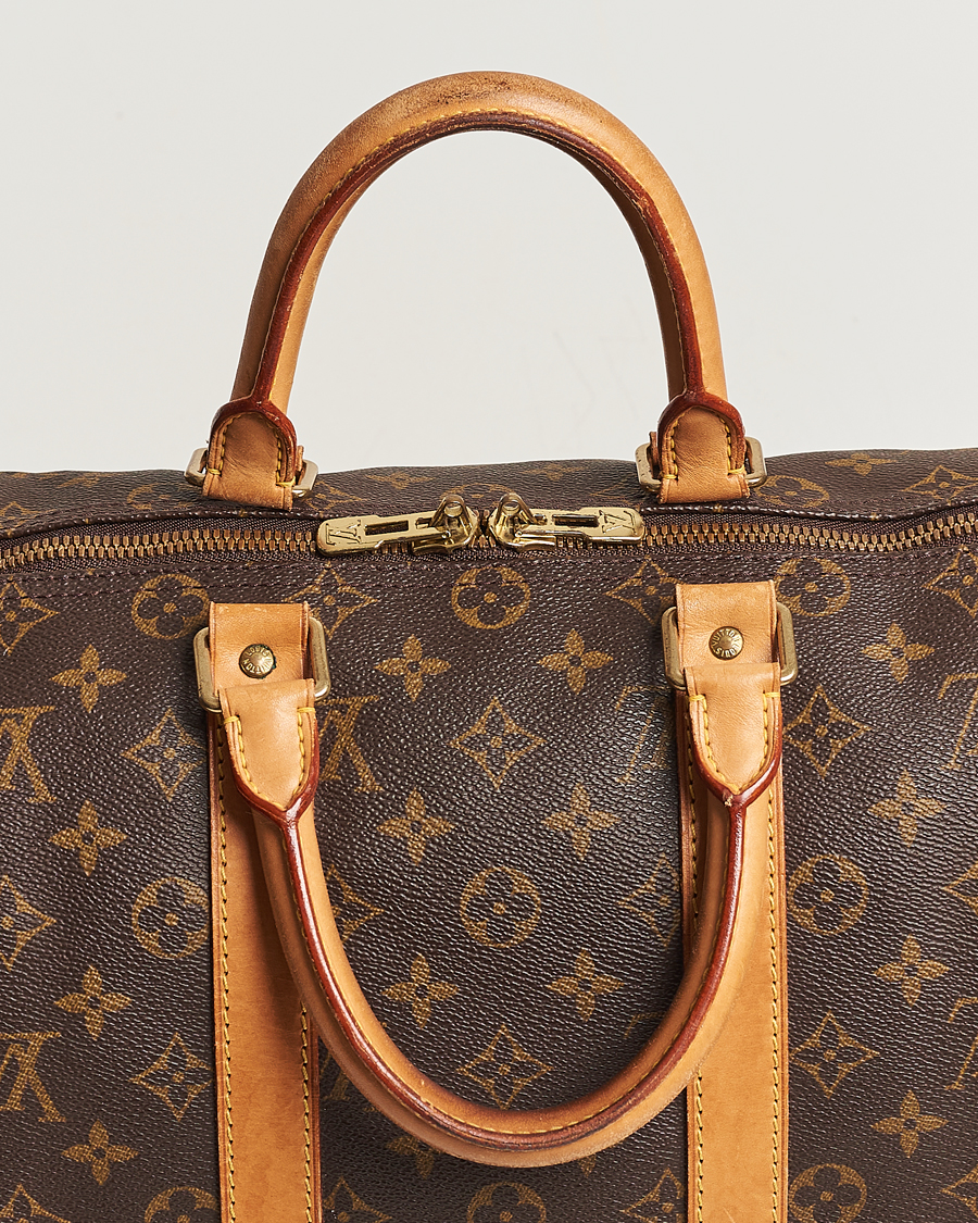Homme | Louis Vuitton Pre-Owned Keepall 45 Bag Monogram | Louis Vuitton Pre-Owned | Keepall 45 Bag Monogram