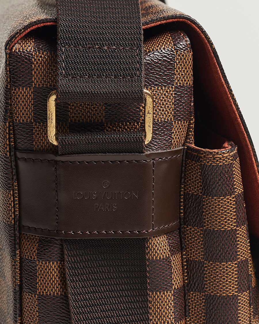 Homme | Louis Vuitton Pre-Owned Broadway Messenger Bag Damier Ebene | Louis Vuitton Pre-Owned | Broadway Messenger Bag Damier Ebene