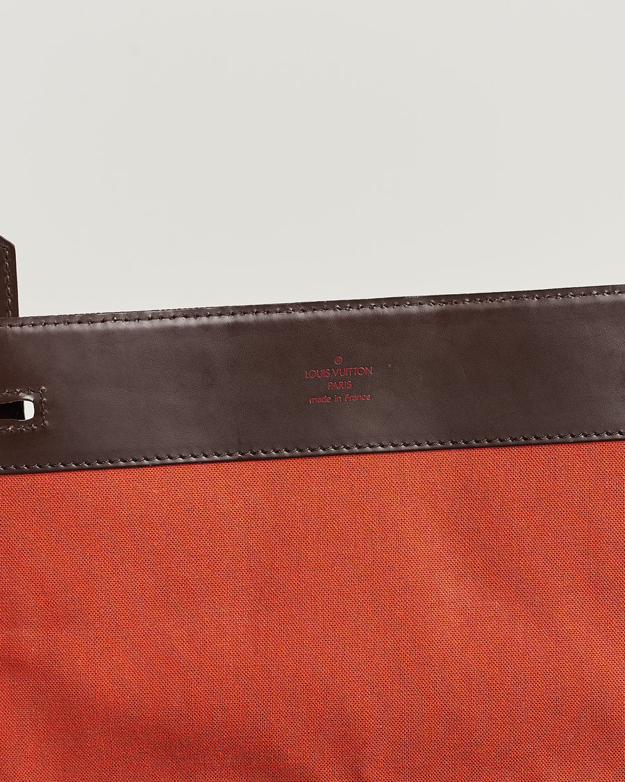 Homme | Louis Vuitton Pre-Owned Broadway Messenger Bag Damier Ebene | Louis Vuitton Pre-Owned | Broadway Messenger Bag Damier Ebene