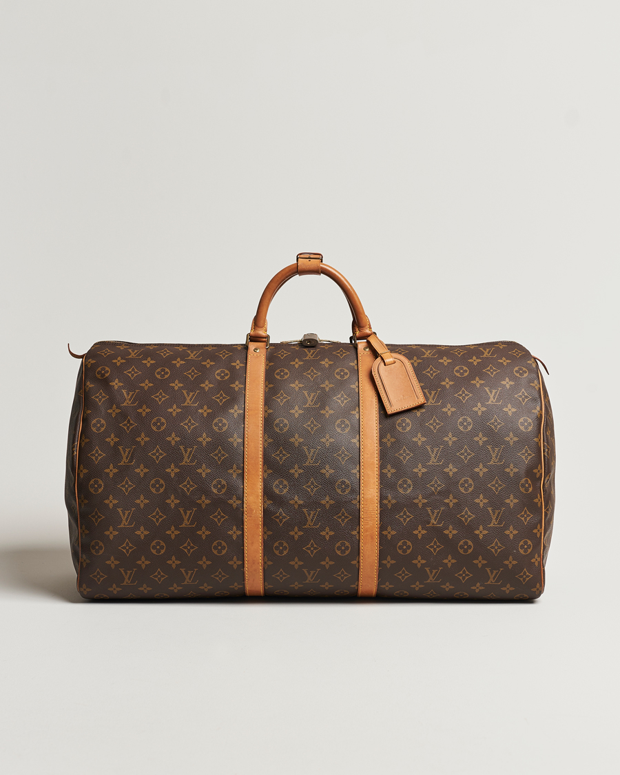 Homme | Louis Vuitton Pre-Owned Keepall 60 Monogram | Louis Vuitton Pre-Owned | Keepall 60 Monogram