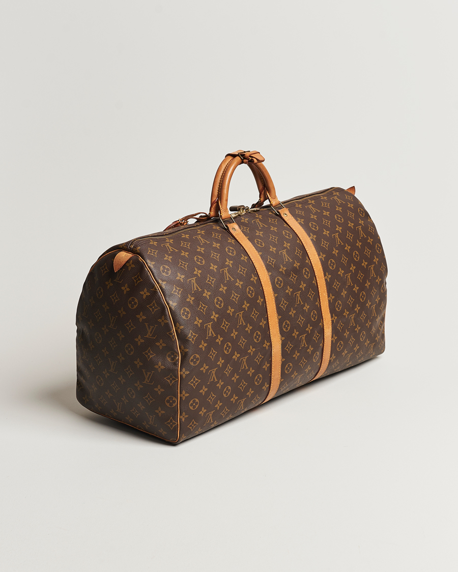 Homme | Louis Vuitton Pre-Owned Keepall 60 Monogram | Louis Vuitton Pre-Owned | Keepall 60 Monogram