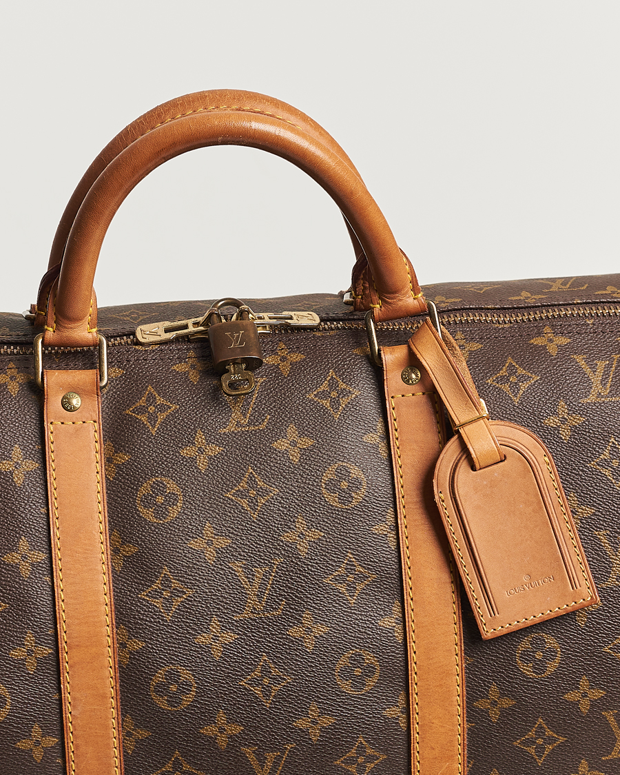 Homme | Louis Vuitton Pre-Owned Keepall 60 Monogram | Louis Vuitton Pre-Owned | Keepall 60 Monogram