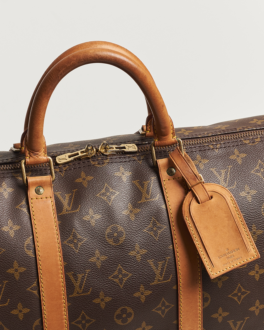 Homme | Louis Vuitton Pre-Owned Keepall 50 Bag Monogram  | Louis Vuitton Pre-Owned | Keepall 50 Bag Monogram 