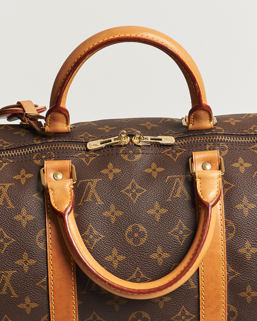 Homme | Louis Vuitton Pre-Owned Keepall 50 Bag Monogram | Louis Vuitton Pre-Owned | Keepall 50 Bag Monogram