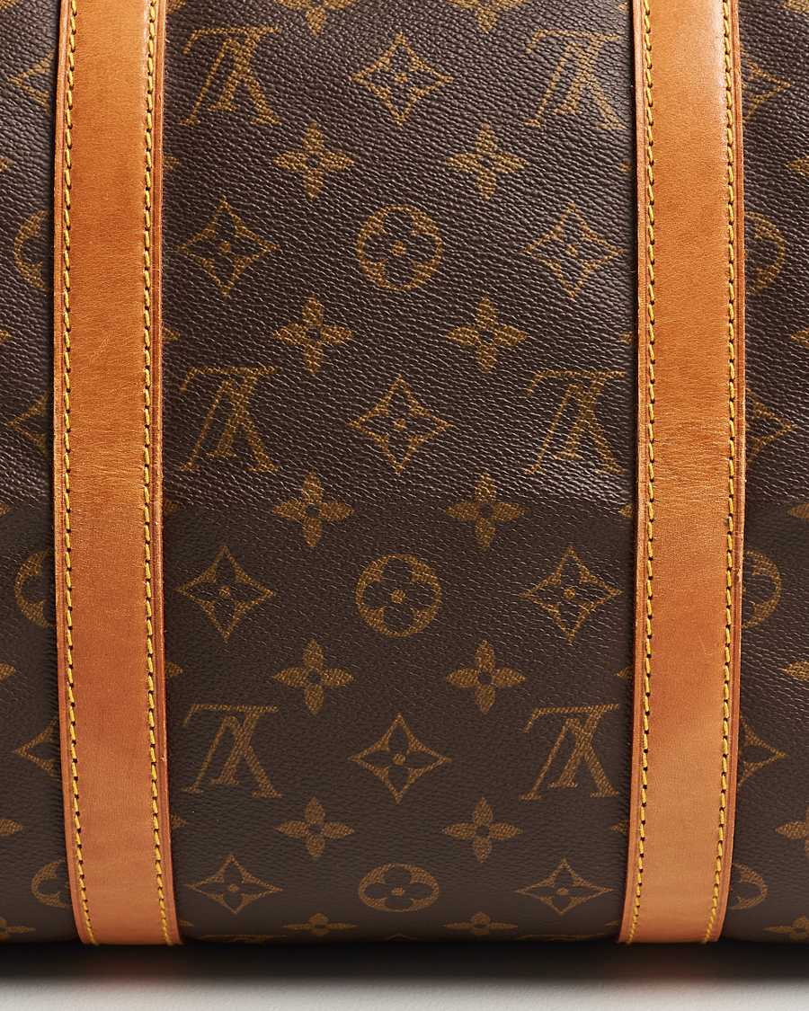 Homme | Louis Vuitton Pre-Owned Keepall 50 Bag Monogram | Louis Vuitton Pre-Owned | Keepall 50 Bag Monogram