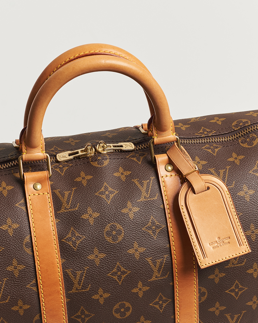 Homme | Louis Vuitton Pre-Owned Keepall 50 Bag Monogram | Louis Vuitton Pre-Owned | Keepall 50 Bag Monogram