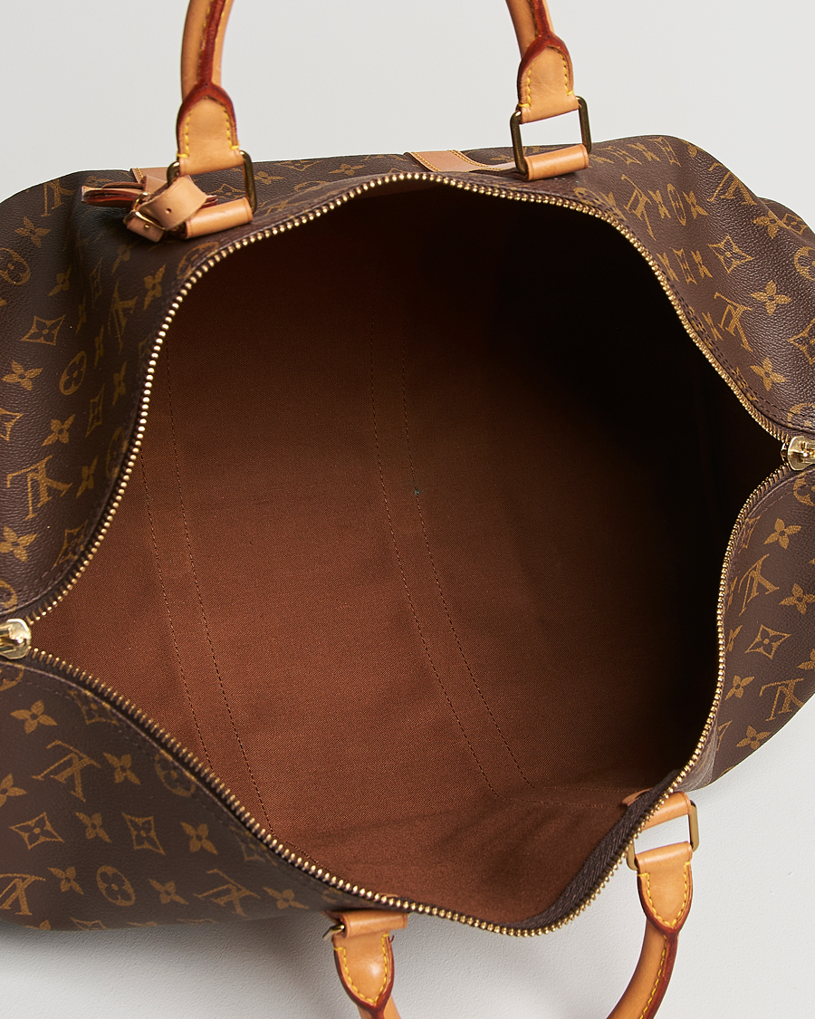 Homme | Louis Vuitton Pre-Owned Keepall 50 Bag Monogram | Louis Vuitton Pre-Owned | Keepall 50 Bag Monogram