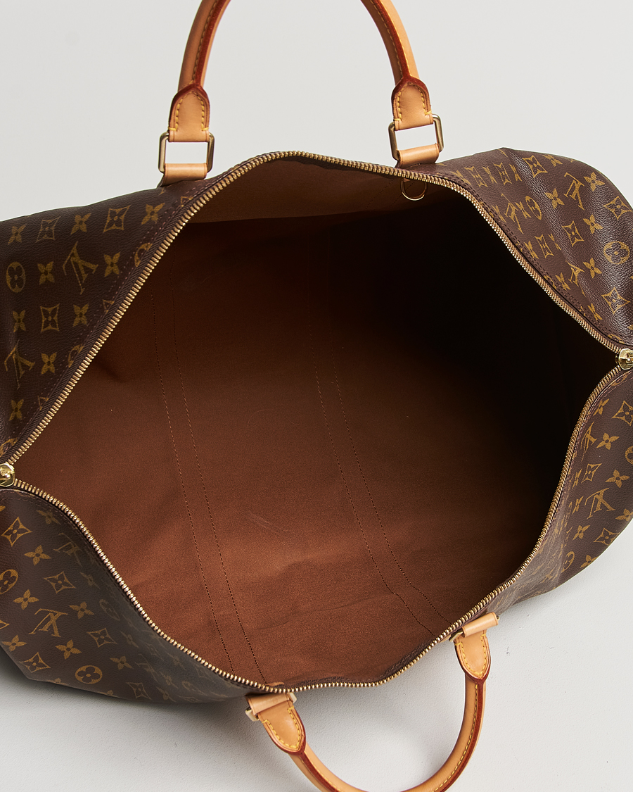 Homme | Louis Vuitton Pre-Owned Keepall Bandoulière 60 Monogram | Louis Vuitton Pre-Owned | Keepall Bandoulière 60 Monogram