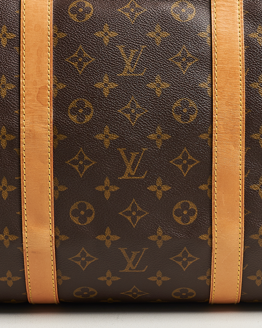 Homme | Louis Vuitton Pre-Owned Keepall Bandoulière 60 Monogram | Louis Vuitton Pre-Owned | Keepall Bandoulière 60 Monogram