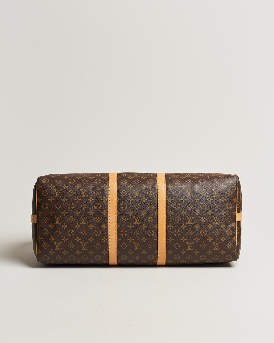 Homme | Louis Vuitton Pre-Owned Keepall Bandoulière 60 Monogram | Louis Vuitton Pre-Owned | Keepall Bandoulière 60 Monogram