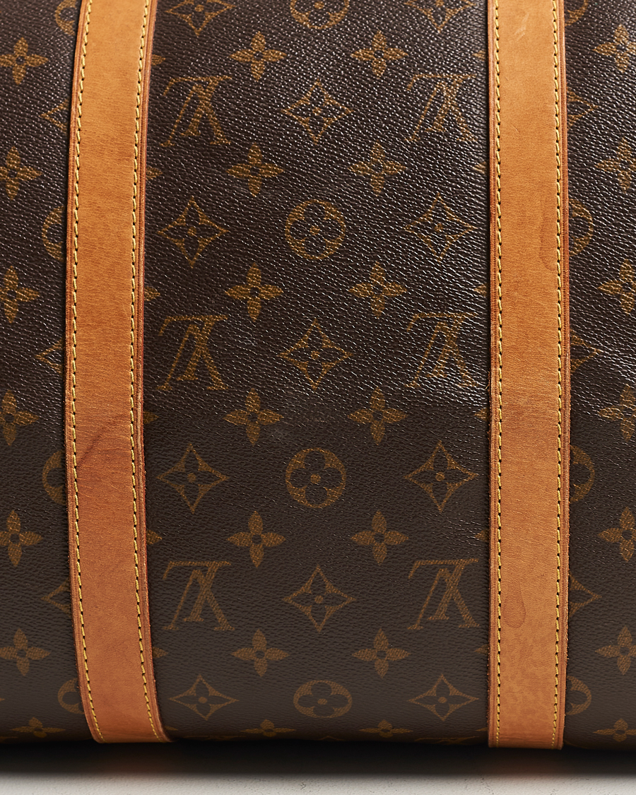 Homme | Louis Vuitton Pre-Owned Keepall Bandoulière 50 Monogram | Louis Vuitton Pre-Owned | Keepall Bandoulière 50 Monogram