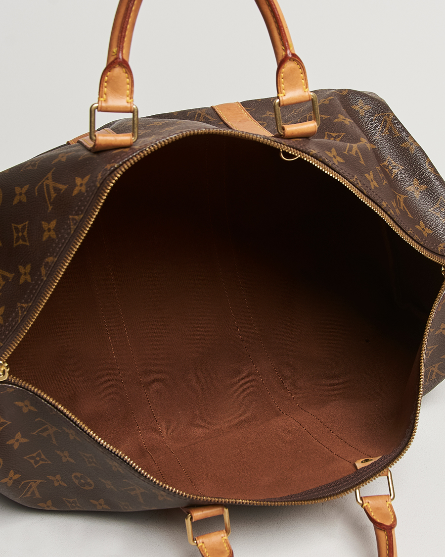 Homme | Louis Vuitton Pre-Owned Keepall Bandoulière 50 Monogram | Louis Vuitton Pre-Owned | Keepall Bandoulière 50 Monogram