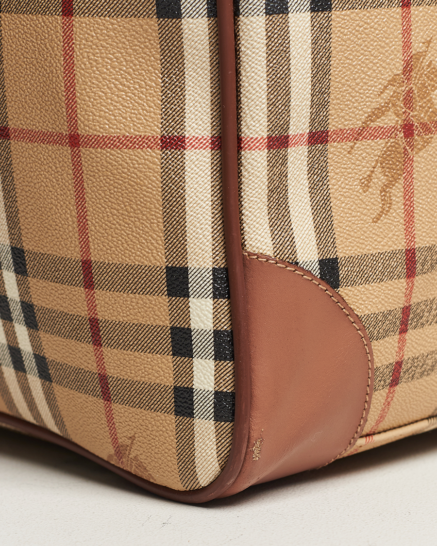 Homme | Burberry Pre-Owned Duffle Bag Haymarket Check | Burberry Pre-Owned | Duffle Bag Haymarket Check