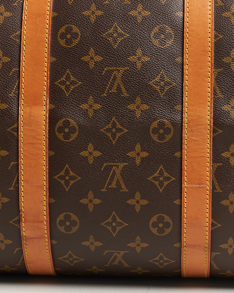 Homme | Louis Vuitton Pre-Owned Keepall 55 Bag Monogram  | Louis Vuitton Pre-Owned | Keepall 55 Bag Monogram 