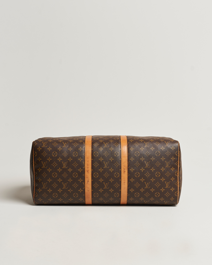 Homme | Louis Vuitton Pre-Owned Keepall 55 Bag Monogram  | Louis Vuitton Pre-Owned | Keepall 55 Bag Monogram 