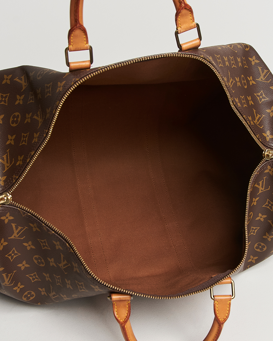 Homme | Louis Vuitton Pre-Owned Keepall 55 Bag Monogram  | Louis Vuitton Pre-Owned | Keepall 55 Bag Monogram 