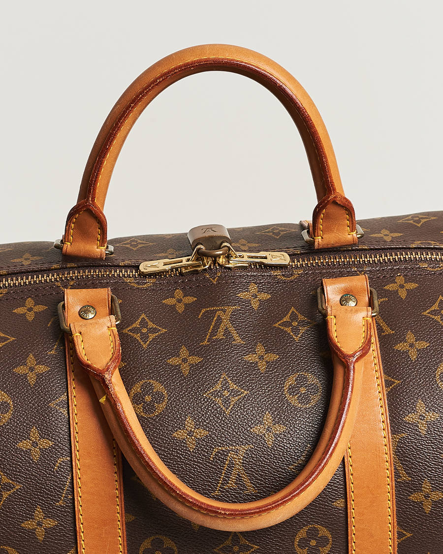Homme | Louis Vuitton Pre-Owned Keepall 55 Bag Monogram  | Louis Vuitton Pre-Owned | Keepall 55 Bag Monogram 
