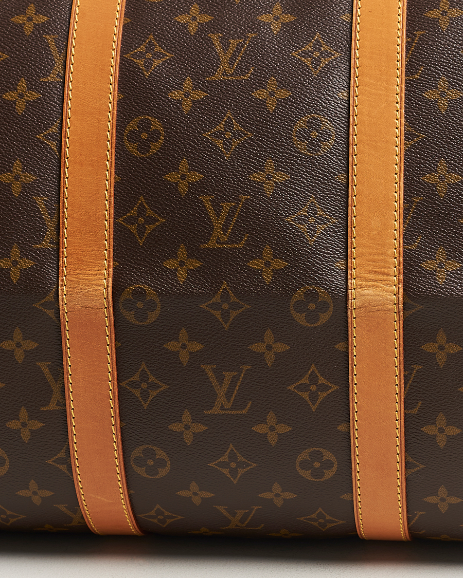 Homme | Louis Vuitton Pre-Owned Keepall 55 Bag Monogram  | Louis Vuitton Pre-Owned | Keepall 55 Bag Monogram 