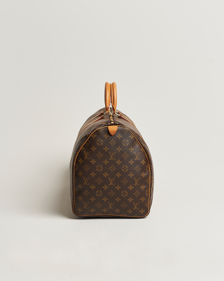 Homme | Louis Vuitton Pre-Owned Keepall 55 Bag Monogram  | Louis Vuitton Pre-Owned | Keepall 55 Bag Monogram 