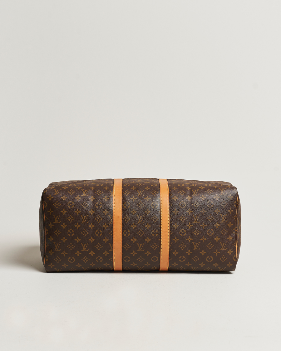 Homme | Louis Vuitton Pre-Owned Keepall 55 Bag Monogram  | Louis Vuitton Pre-Owned | Keepall 55 Bag Monogram 