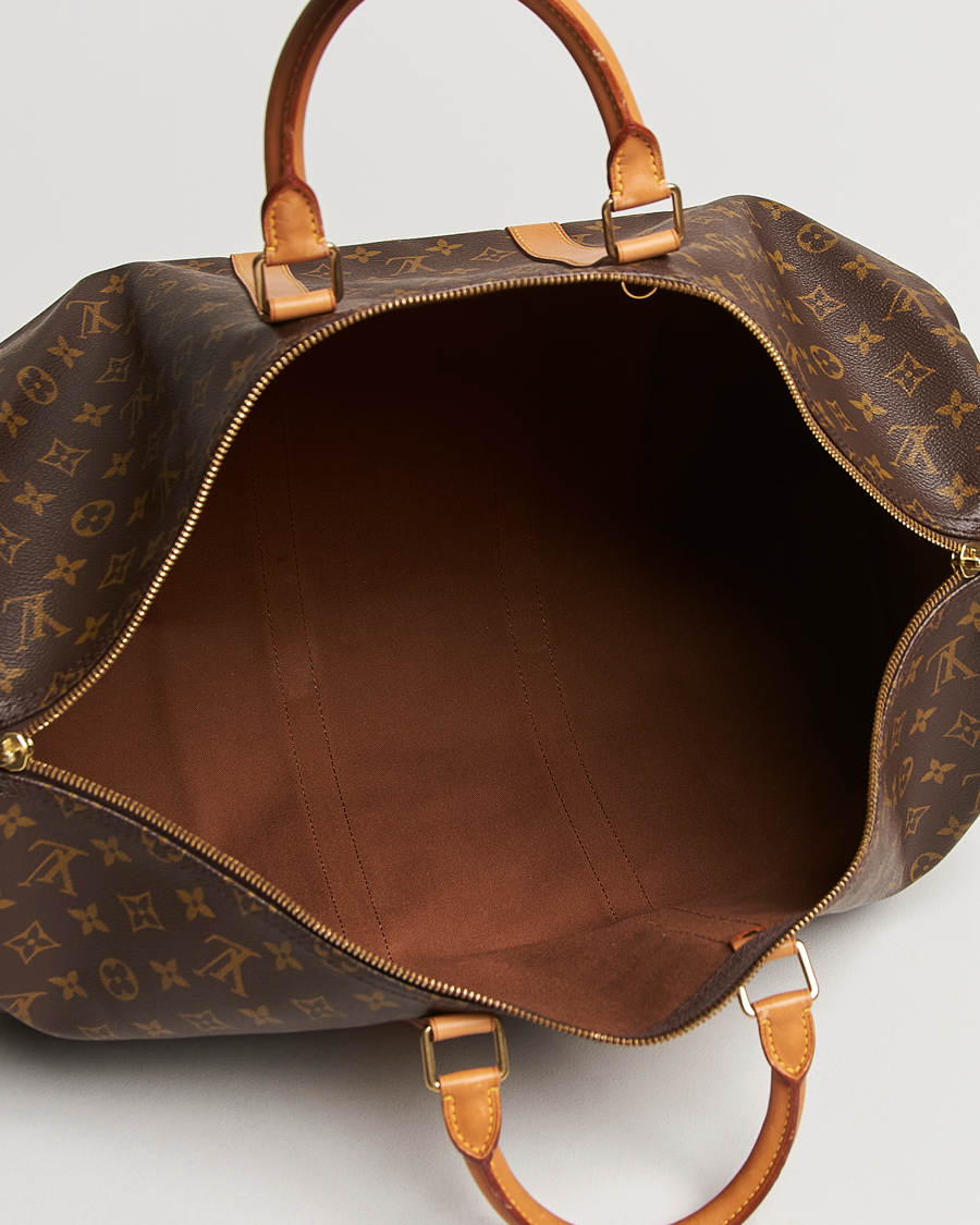 Homme | Louis Vuitton Pre-Owned Keepall 55 Bag Monogram  | Louis Vuitton Pre-Owned | Keepall 55 Bag Monogram 