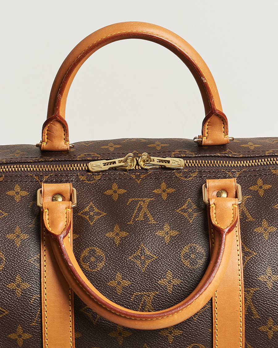 Homme | Louis Vuitton Pre-Owned Keepall 55 Bag Monogram  | Louis Vuitton Pre-Owned | Keepall 55 Bag Monogram 