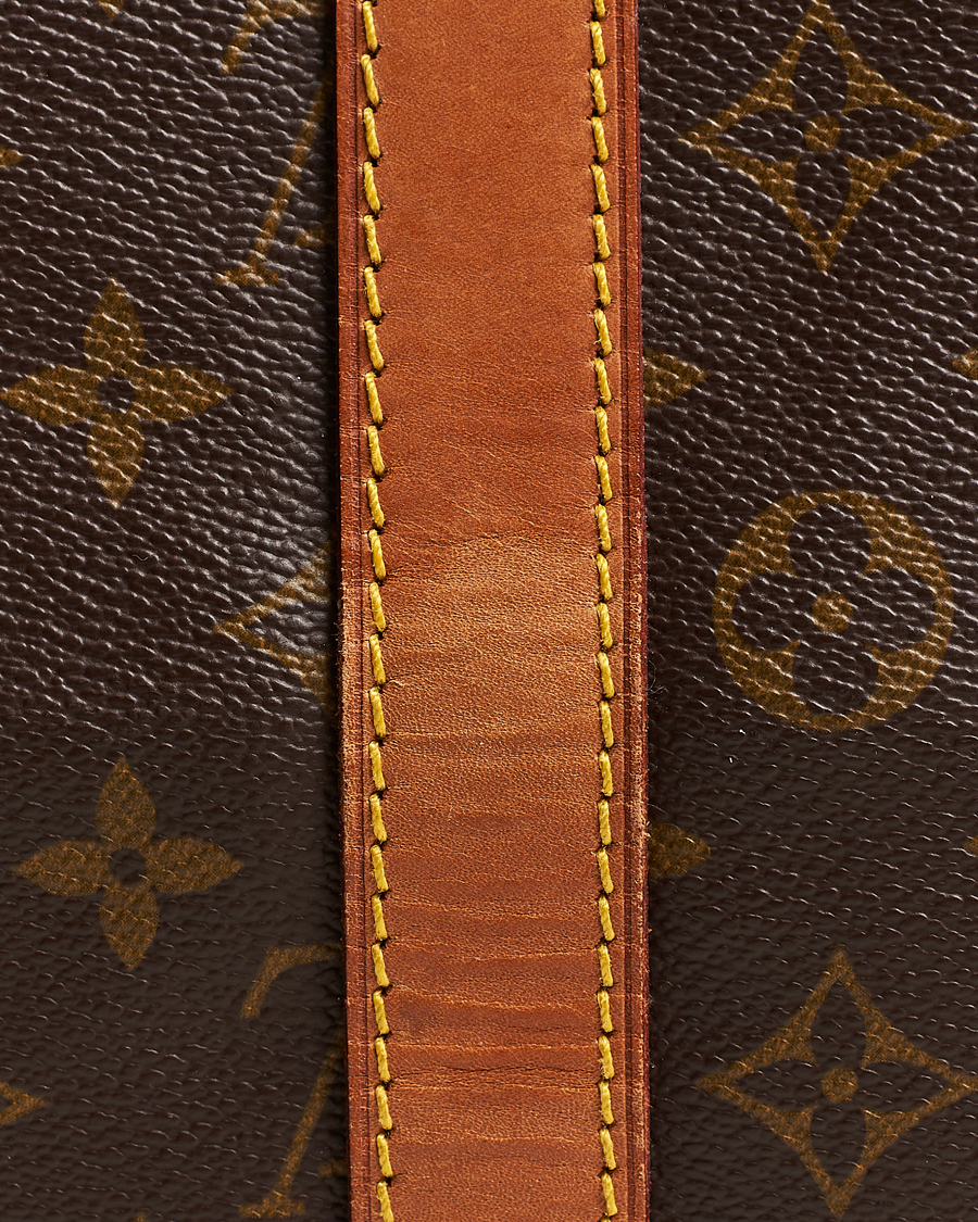 Homme | Louis Vuitton Pre-Owned Keepall 55 Bag Monogram | Louis Vuitton Pre-Owned | Keepall 55 Bag Monogram