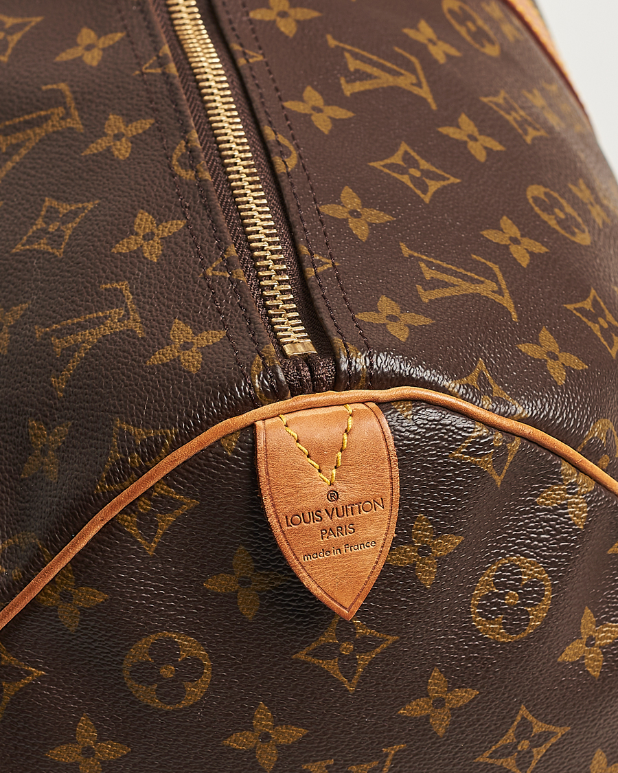 Homme | Louis Vuitton Pre-Owned Keepall 55 Bag Monogram | Louis Vuitton Pre-Owned | Keepall 55 Bag Monogram