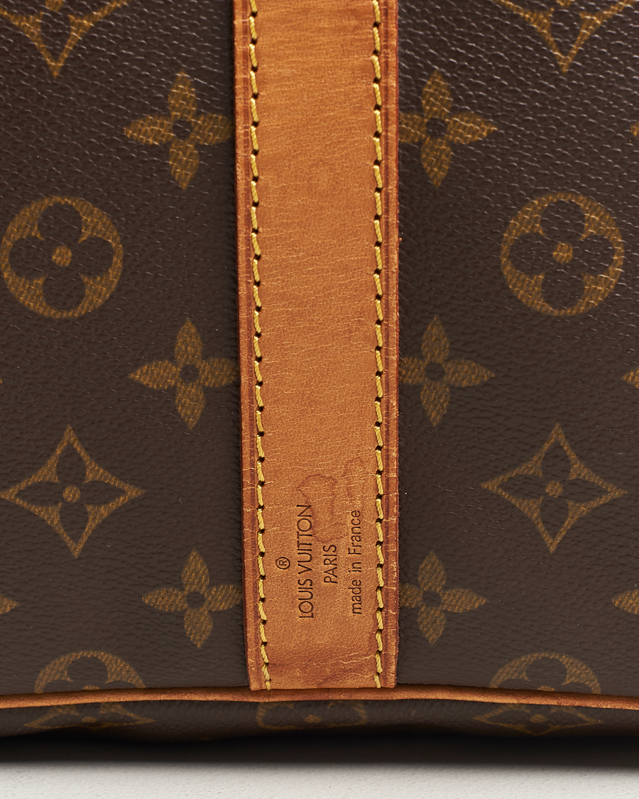 Homme | Louis Vuitton Pre-Owned Keepall Bandoulière 55 Monogram | Louis Vuitton Pre-Owned | Keepall Bandoulière 55 Monogram