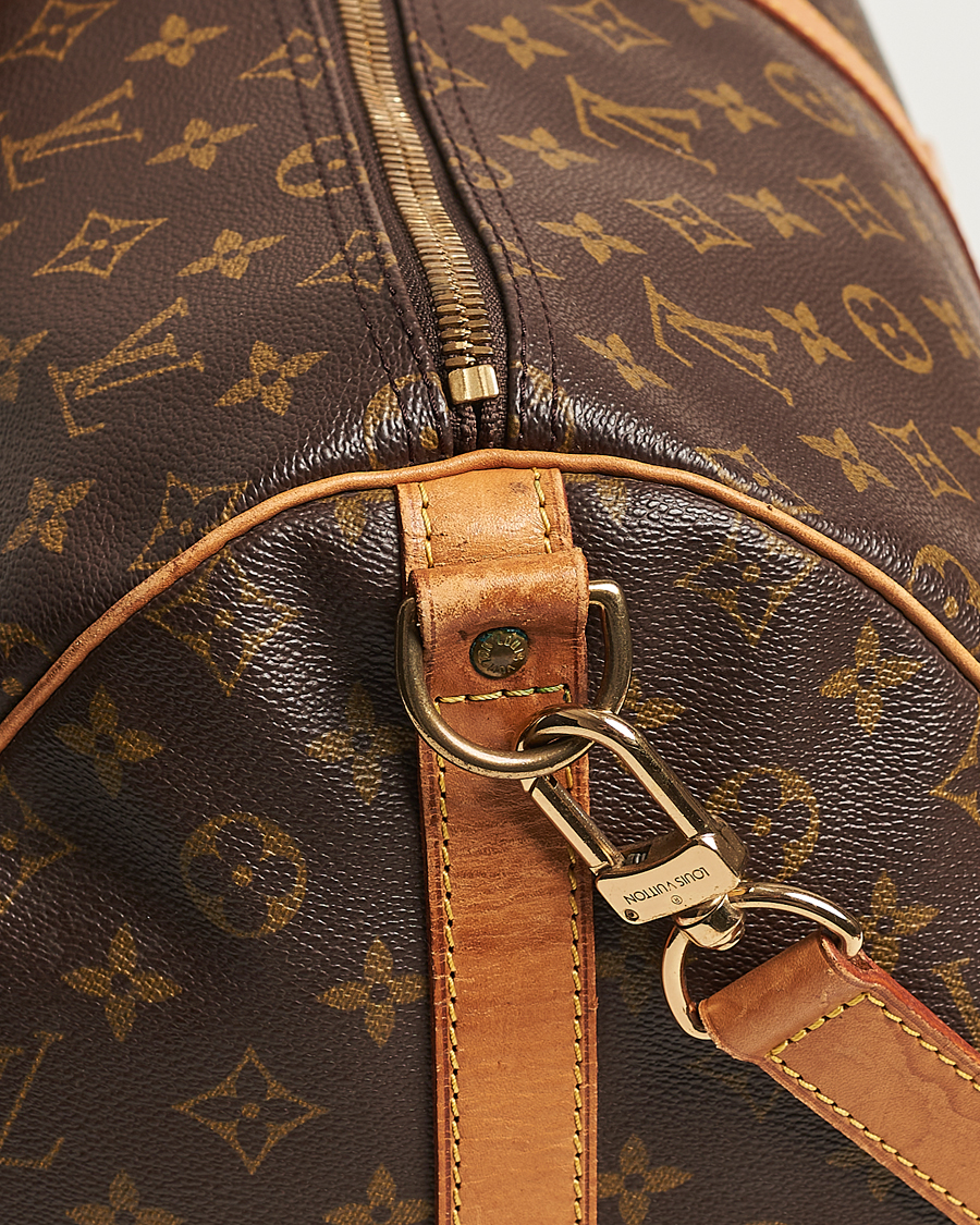 Homme | Louis Vuitton Pre-Owned Keepall Bandoulière 55 Monogram | Louis Vuitton Pre-Owned | Keepall Bandoulière 55 Monogram