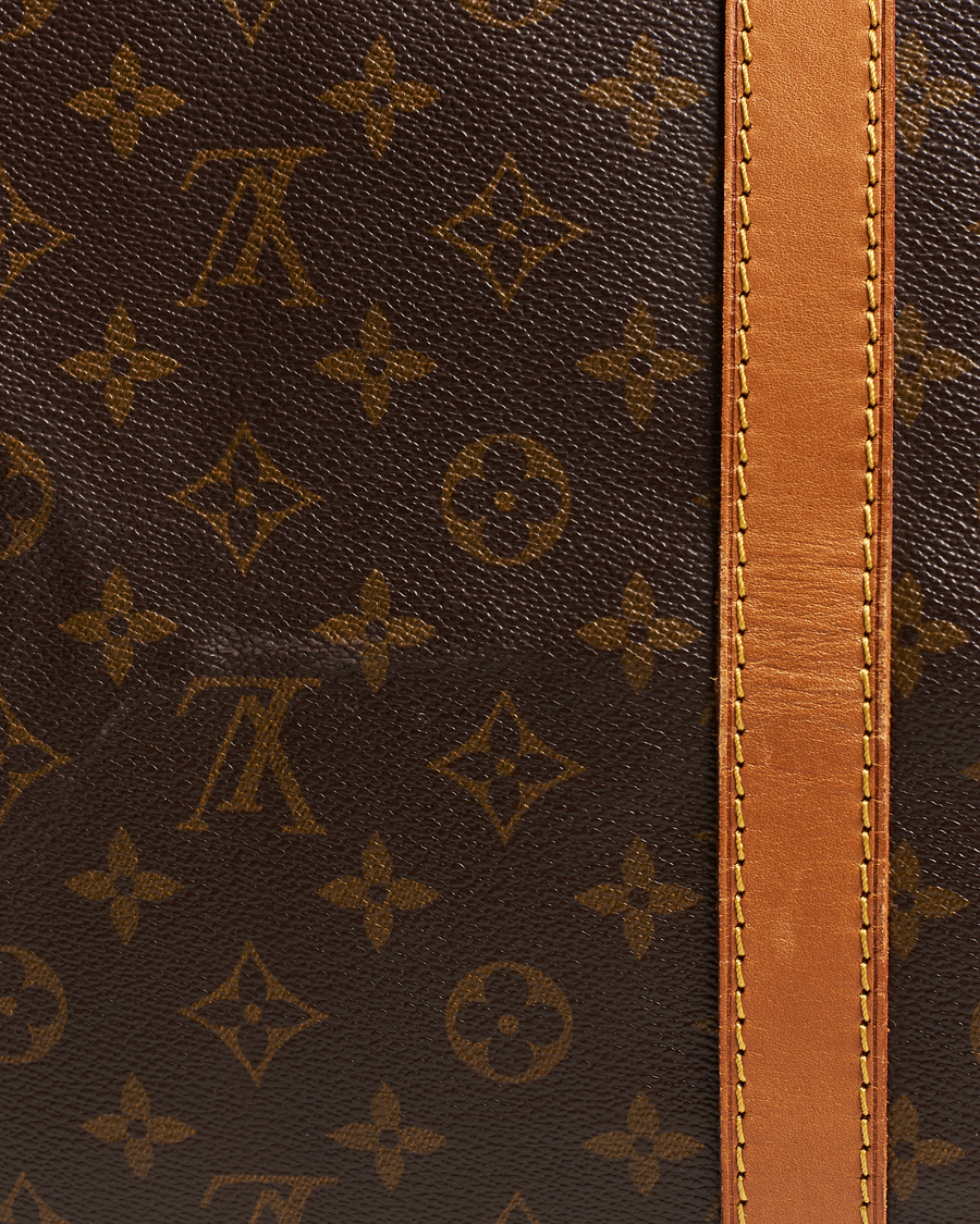 Homme | Louis Vuitton Pre-Owned Keepall 60 Bag Monogram | Louis Vuitton Pre-Owned | Keepall 60 Bag Monogram