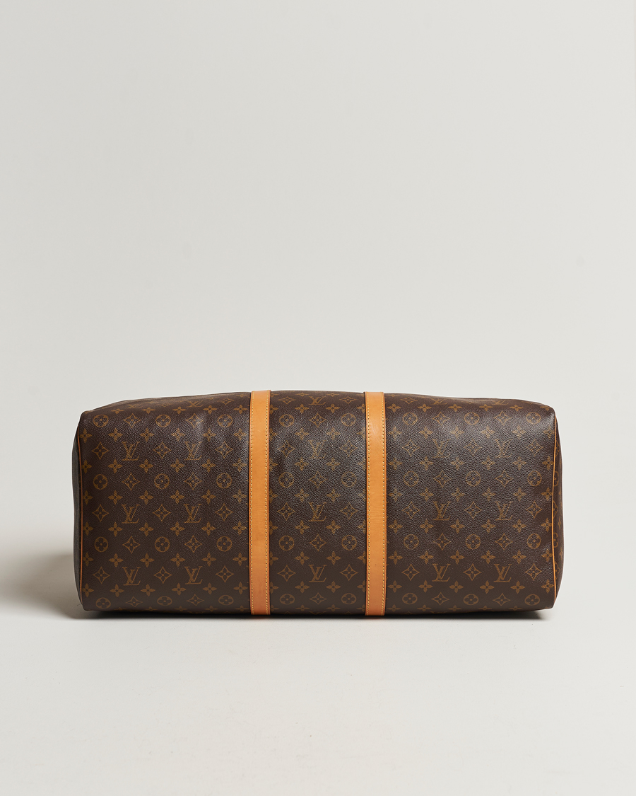 Homme | Louis Vuitton Pre-Owned Keepall 60 Bag Monogram | Louis Vuitton Pre-Owned | Keepall 60 Bag Monogram