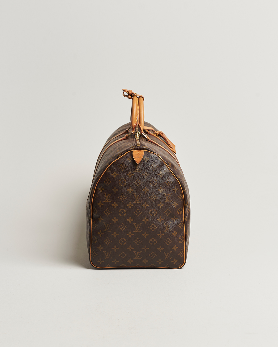 Homme | Louis Vuitton Pre-Owned Keepall 60 Bag Monogram | Louis Vuitton Pre-Owned | Keepall 60 Bag Monogram