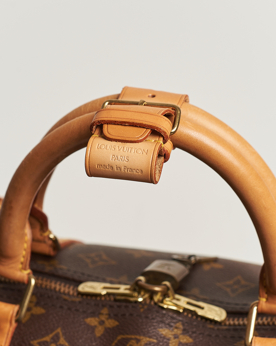 Homme | Louis Vuitton Pre-Owned Keepall 60 Bag Monogram | Louis Vuitton Pre-Owned | Keepall 60 Bag Monogram