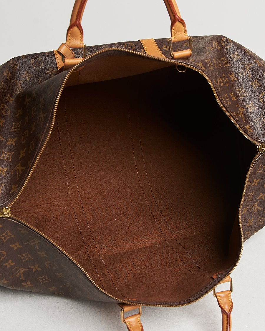 Homme | Louis Vuitton Pre-Owned Keepall 60 Bag Monogram | Louis Vuitton Pre-Owned | Keepall 60 Bag Monogram