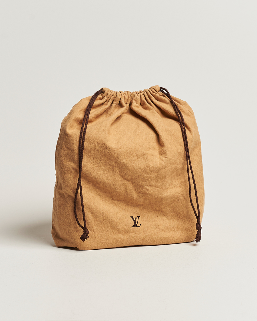 Homme | Louis Vuitton Pre-Owned Naviglio Messenger Bag Damier Ebene | Louis Vuitton Pre-Owned | Naviglio Messenger Bag Damier Ebene