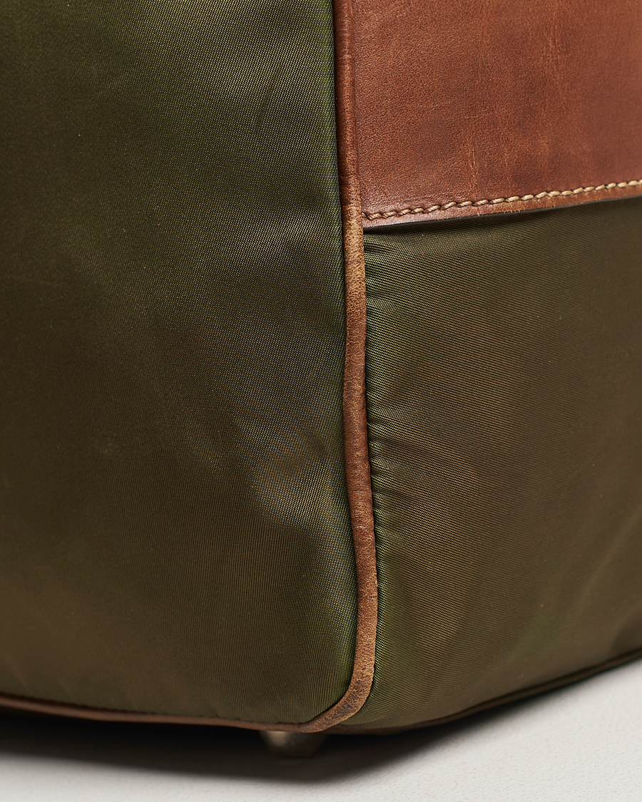 Homme | Prada Pre-Owned Boston Nylon Bag Moss Green | Prada Pre-Owned | Boston Nylon Bag Moss Green