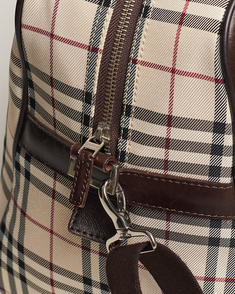 Homme | Burberry Pre-Owned Travel Bag House Check | Burberry Pre-Owned | Travel Bag House Check