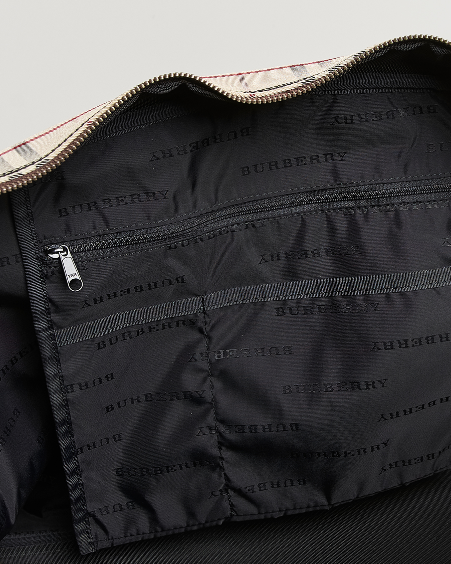 Homme | Burberry Pre-Owned Travel Bag House Check | Burberry Pre-Owned | Travel Bag House Check