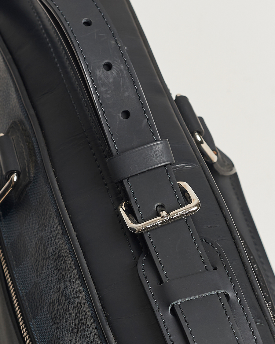 Homme | Louis Vuitton Pre-Owned Porte Documents Business Bag Damier Graphite  | Louis Vuitton Pre-Owned | Porte Documents Business Bag Damier Graphite 