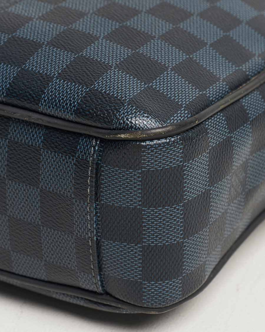 Homme | Louis Vuitton Pre-Owned Porte Documents Business Bag Damier Graphite  | Louis Vuitton Pre-Owned | Porte Documents Business Bag Damier Graphite 
