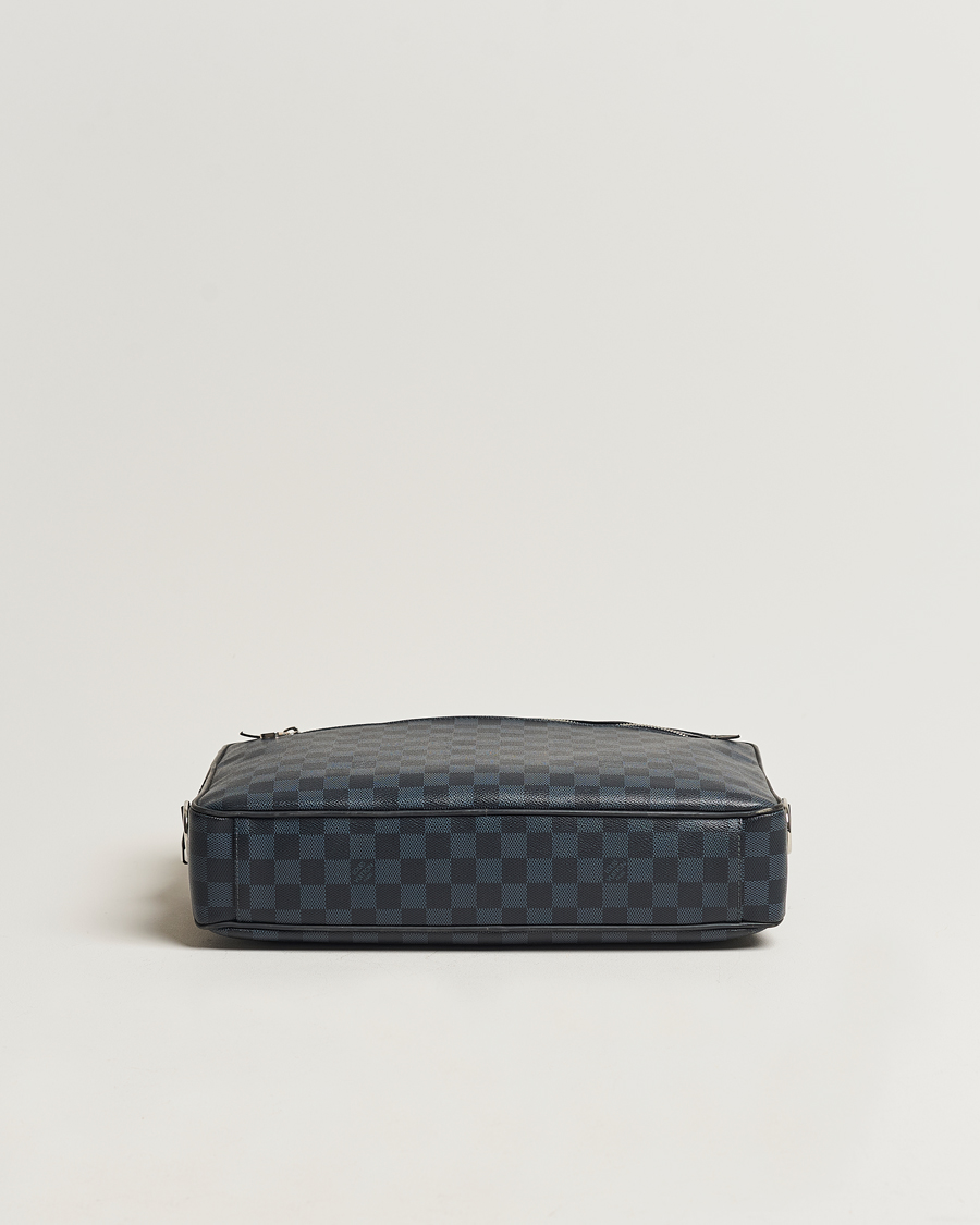 Homme | Louis Vuitton Pre-Owned Porte Documents Business Bag Damier Graphite  | Louis Vuitton Pre-Owned | Porte Documents Business Bag Damier Graphite 