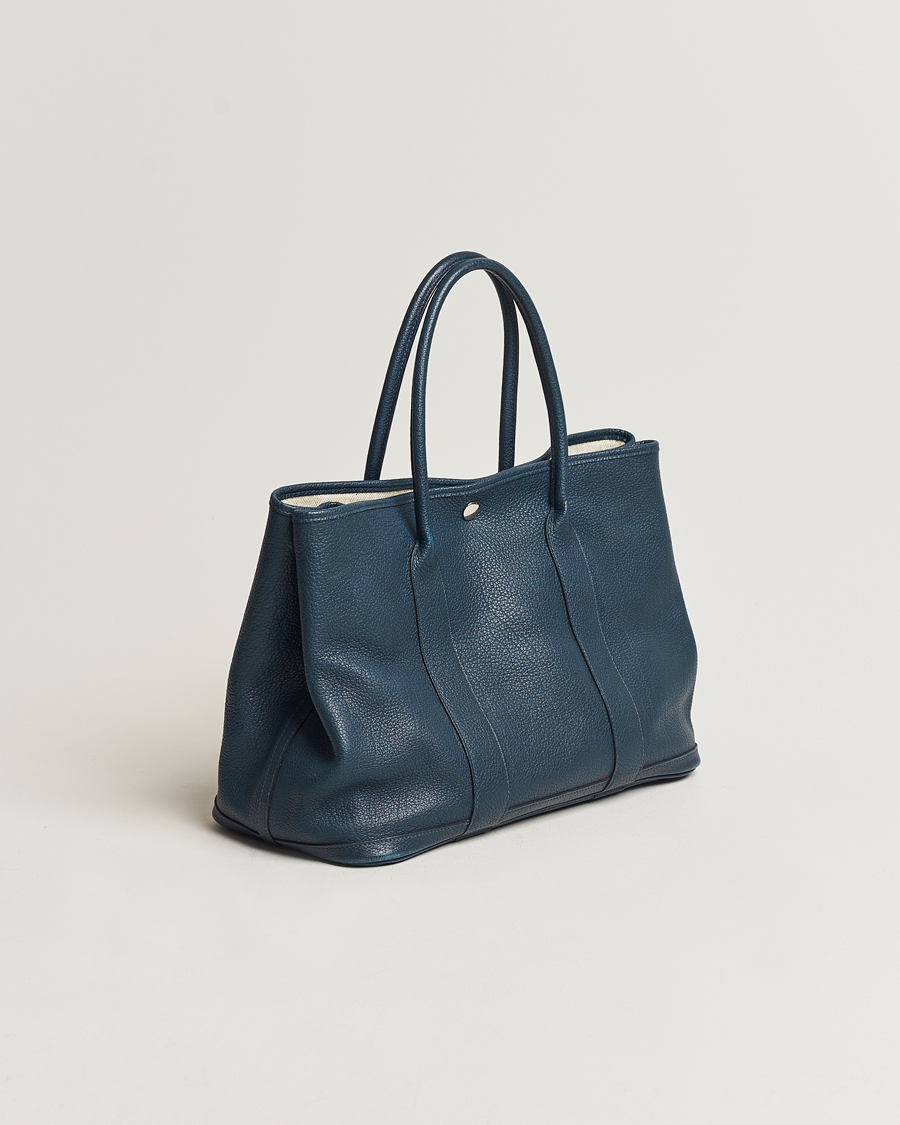 Homme | Hermès Pre-Owned Garden Party 36 Tote Togo Blue | Hermès Pre-Owned | Garden Party 36 Tote Togo Blue